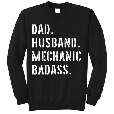 Car Mechanic Dad Funny Gift From Daughter Son Wife Gift Sweatshirt