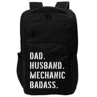 Car Mechanic Dad Funny Gift From Daughter Son Wife Gift Impact Tech Backpack