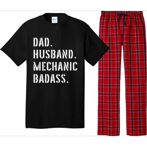 Car Mechanic Dad Funny Gift From Daughter Son Wife Gift Pajama Set