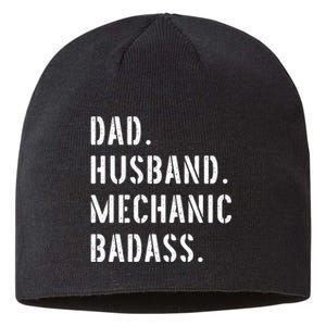 Car Mechanic Dad Funny Gift From Daughter Son Wife Gift Sustainable Beanie