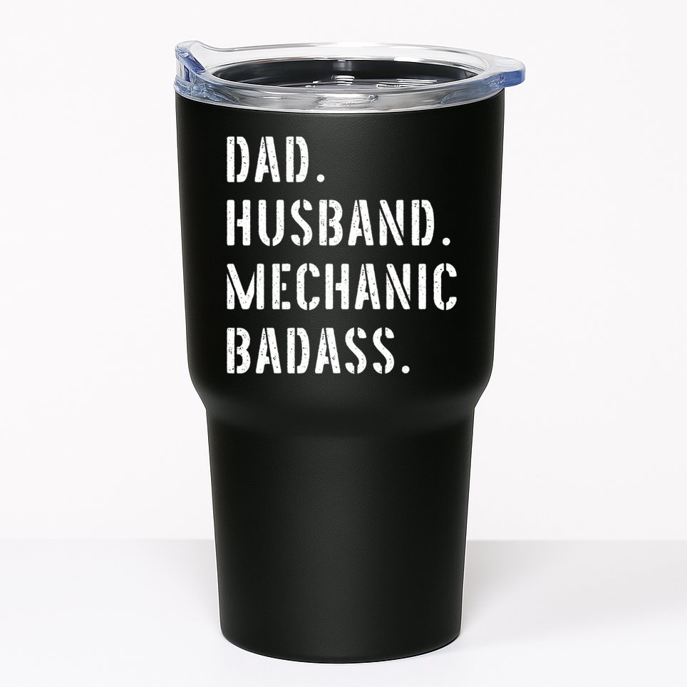 Car Mechanic Dad Funny Gift From Daughter Son Wife Gift Tumbler
