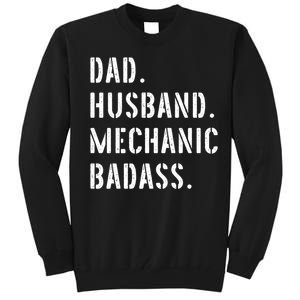 Car Mechanic Dad Funny Gift From Daughter Son Wife Gift Tall Sweatshirt