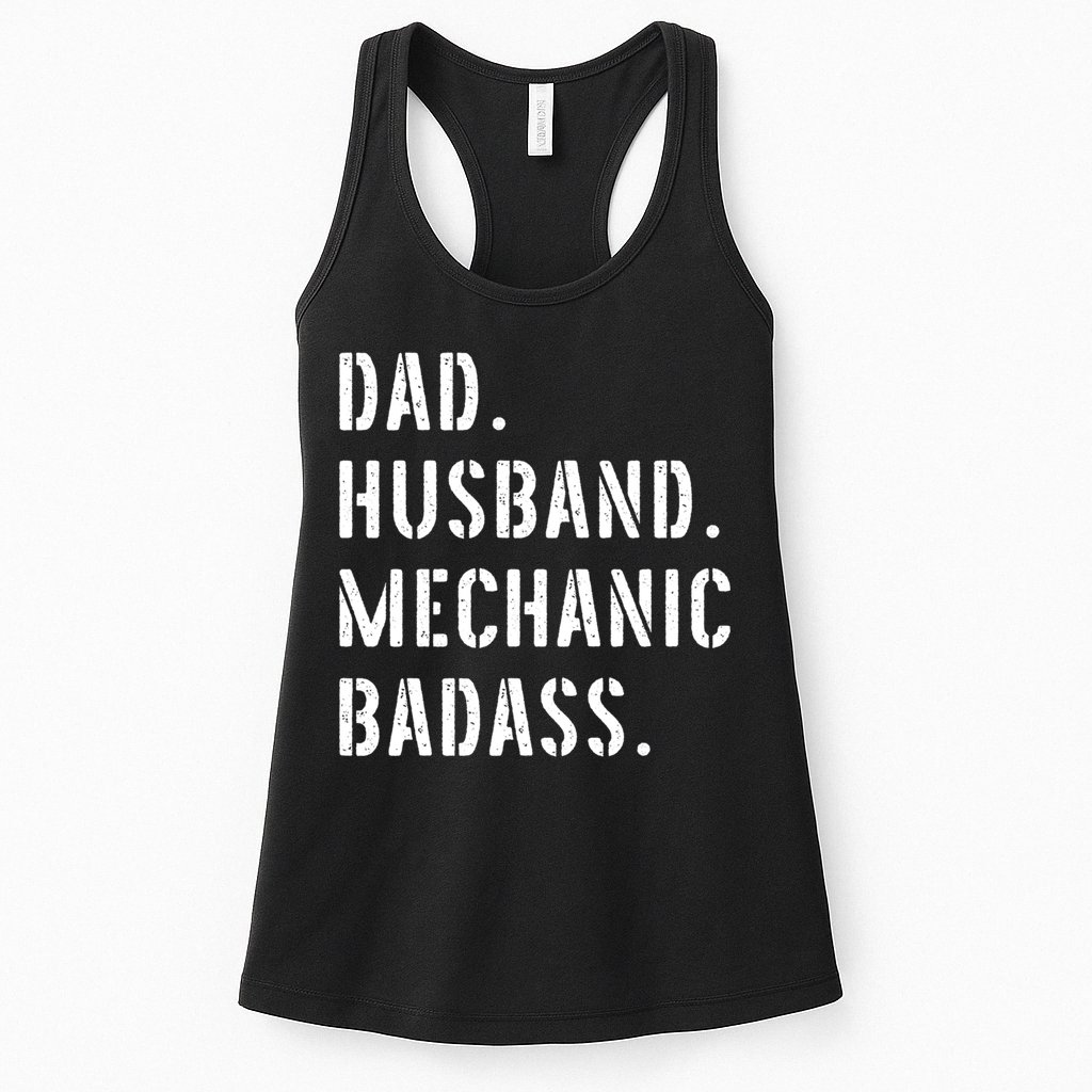 Car Mechanic Dad Funny Gift From Daughter Son Wife Gift Womens Tank Top