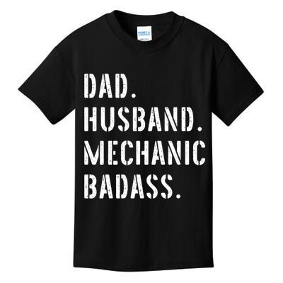 Car Mechanic Dad Funny Gift From Daughter Son Wife Gift Kids T-Shirt