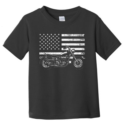 Cool Motorcycle Design For Women Motorcycle Rider Toddler T-Shirt