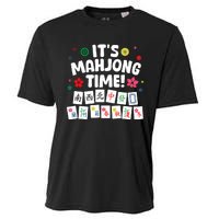 Cute Mahjong Design For Tile Game Mahjong Player Cooling Performance Crew T-Shirt