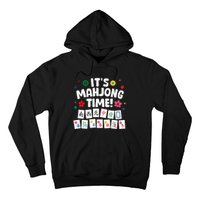 Cute Mahjong Design For Tile Game Mahjong Player Hoodie