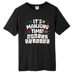 Cute Mahjong Design For Tile Game Mahjong Player Tall Fusion ChromaSoft Performance T-Shirt