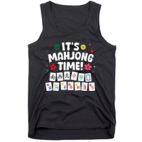 Cute Mahjong Design For Tile Game Mahjong Player Tank Top