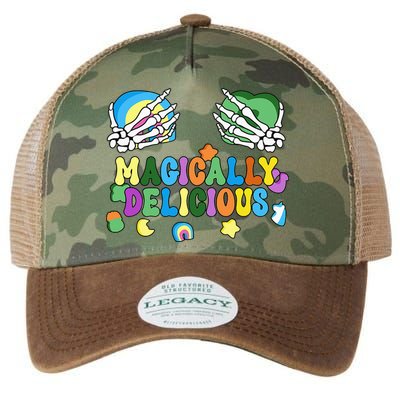 Colorful Magically Delicious Sexy Shamrock St Patrick's Day Legacy Tie Dye Trucker Hat