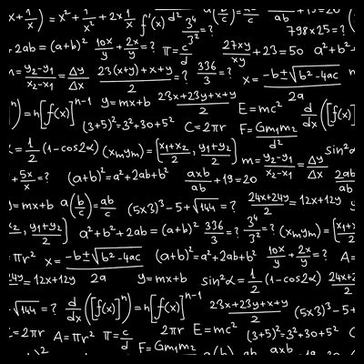 Cool Math Equations Work Board T-Shirt