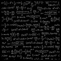 Cool Math Equations Work Board Drawstring Bag