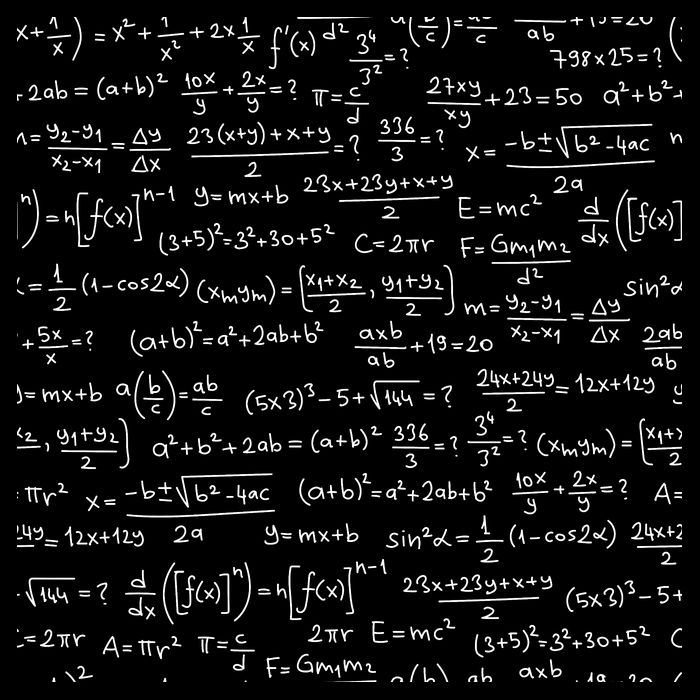 Cool Math Equations Work Board Womens T-Shirt