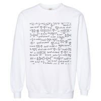 Cool Math Equations Work Board Garment-Dyed Sweatshirt