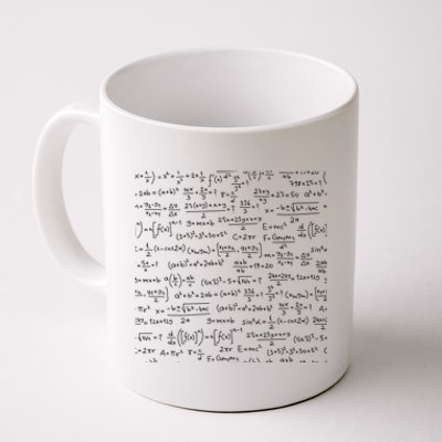 Cool Math Equations Work Board Coffee Mug