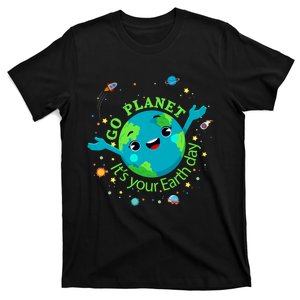 Cute Mother Earth Day Save Our Planet Women Girl T-Shirt