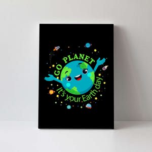 Cute Mother Earth Day Save Our Planet Women Girl Canvas