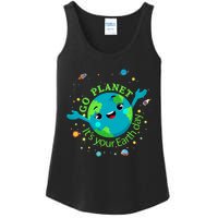 Cute Mother Earth Day Save Our Planet Women Girl Ladies Essential Tank