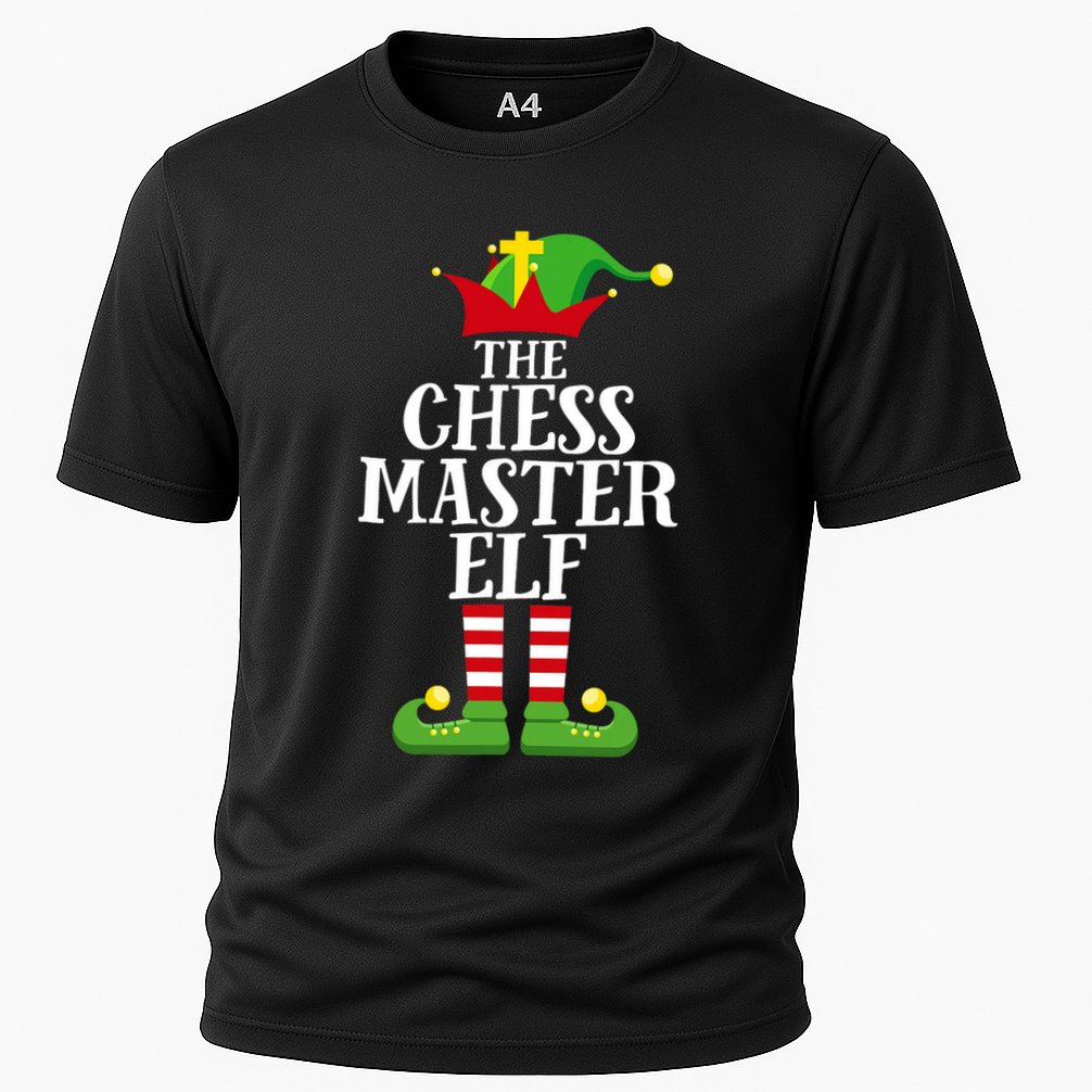 Chess Master Elf Family Matching Christmas Elf Group Pj Performance Shirt