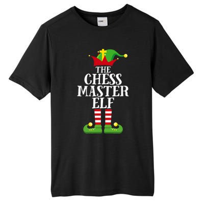 Chess Master Elf Family Matching Christmas Elf Group Pj Tall Fusion ChromaSoft Performance T-Shirt