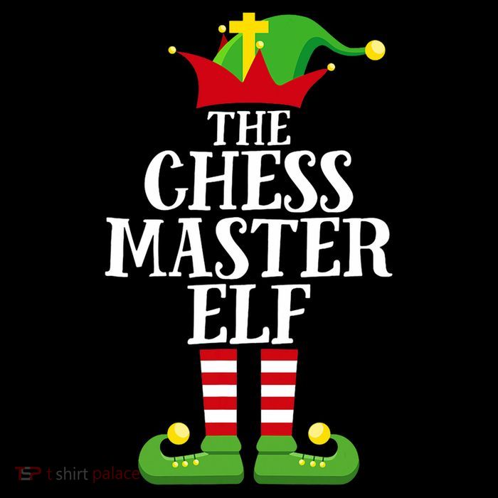 Chess Master Elf Family Matching Christmas Elf Group Pj Flatbill Hat
