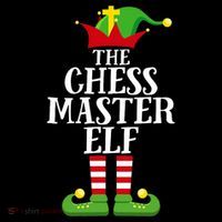 Chess Master Elf Family Matching Christmas Elf Group Pj Womens T-Shirt