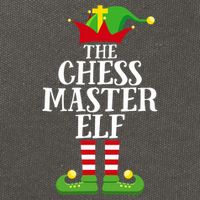 Chess Master Elf Family Matching Christmas Elf Group Pj Cotton Canvas Backpack