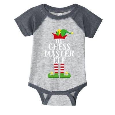 Chess Master Elf Family Matching Christmas Elf Group Pj Infant Baby Jersey Bodysuit