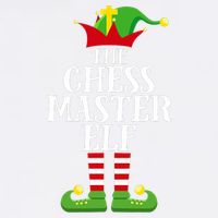 Chess Master Elf Family Matching Christmas Elf Group Pj Garment-Dyed Sweatshirt