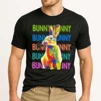Cute Multicolor Easter Bunny Rabbit Performance Shirt