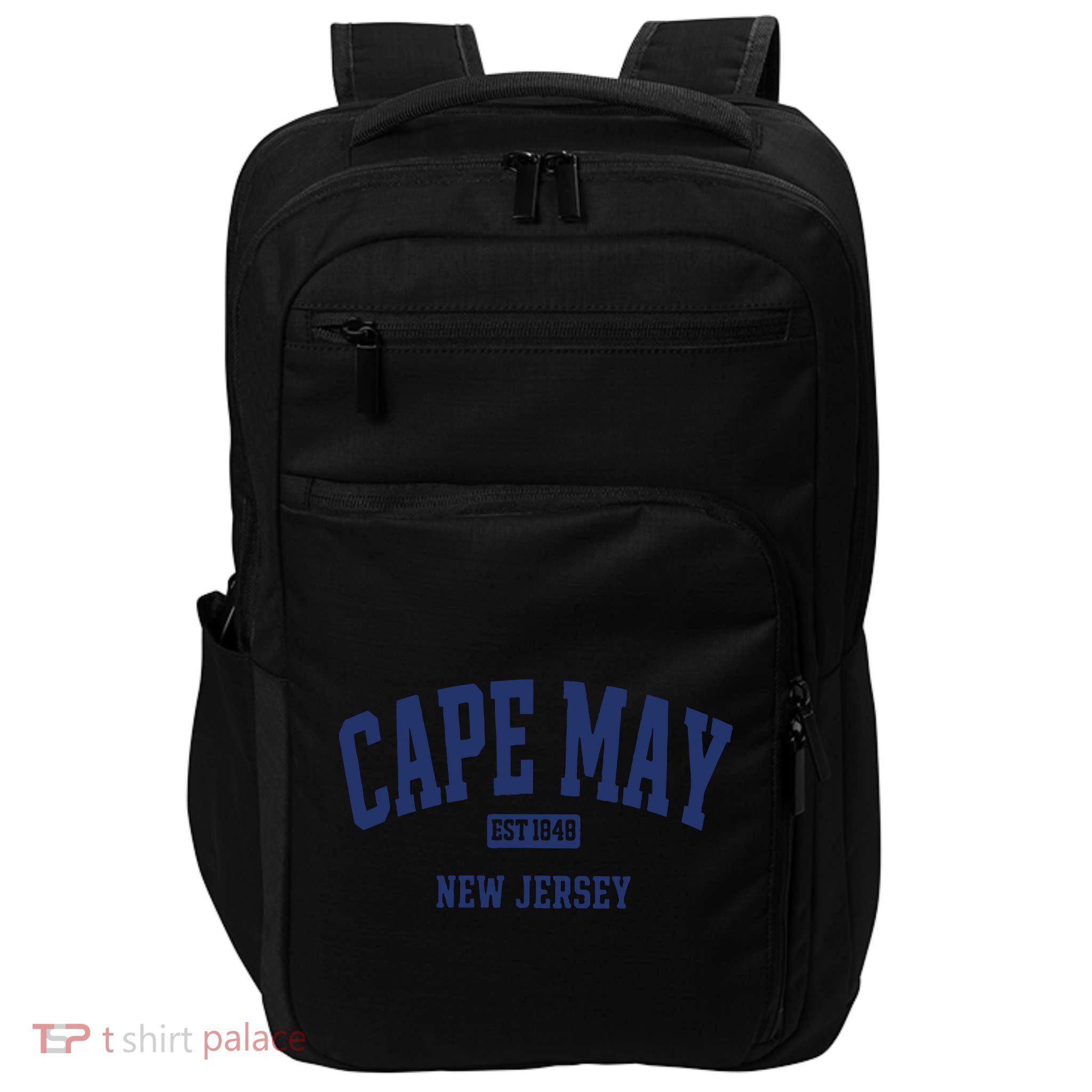 Cape May Est 1848 New Jersey Impact Tech Backpack