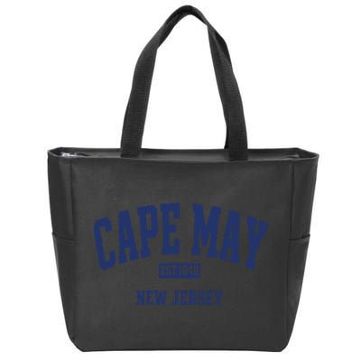 Cape May Est 1848 New Jersey Zip Tote Bag