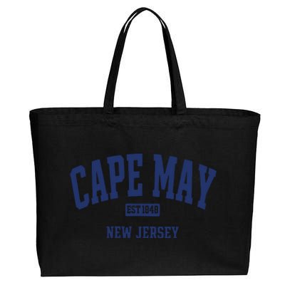 Cape May Est 1848 New Jersey Cotton Canvas Jumbo Tote