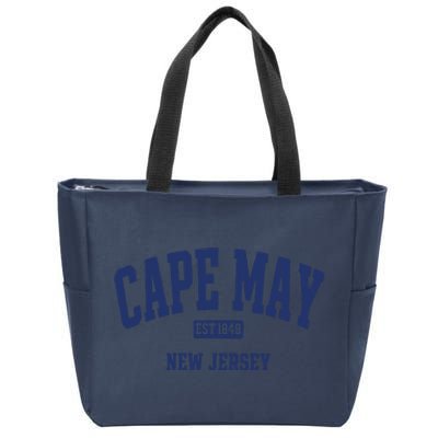 Cape May Est 1848 New Jersey Zip Tote Bag