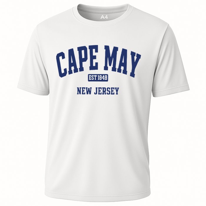 Cape May Est 1848 New Jersey Cooling Performance Crew T-Shirt