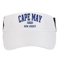Cape May Est 1848 New Jersey Adult Drive Performance Visor