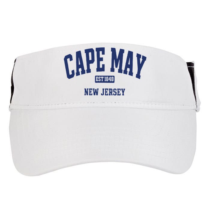 Cape May Est 1848 New Jersey Adult Drive Performance Visor