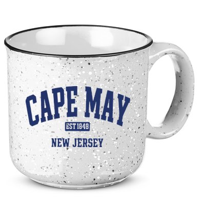 Cape May Est 1848 New Jersey 15oz Campfire Ceramic Mug