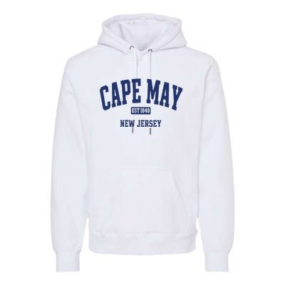 Cape May Est 1848 New Jersey Premium Hoodie