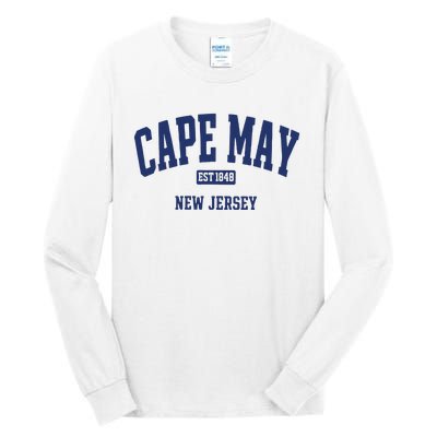 Cape May Est 1848 New Jersey Tall Long Sleeve T-Shirt