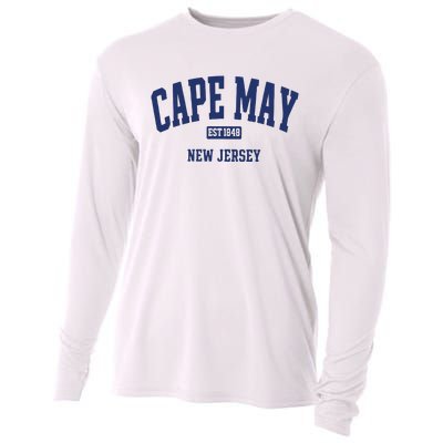 Cape May Est 1848 New Jersey Cooling Performance Long Sleeve Crew