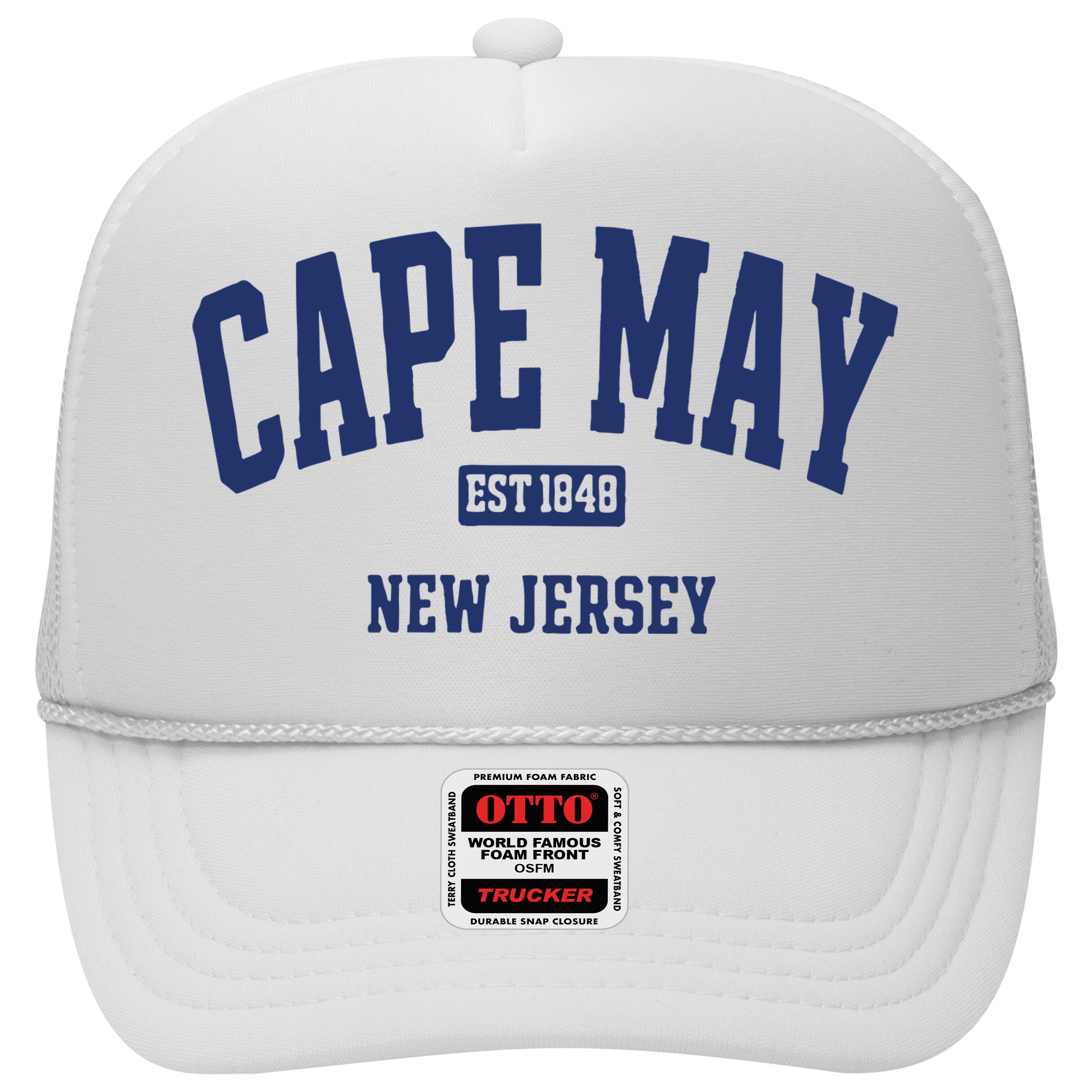 Cape May Est 1848 New Jersey Hat