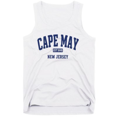 Cape May Est 1848 New Jersey Tank Top