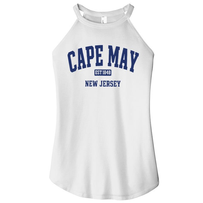 Cape May Est 1848 New Jersey Women's Perfect Tri Rocker Tank