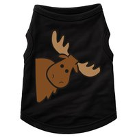 Cute Moose Elk Deer Funny Alaska Moose Doggie Tank