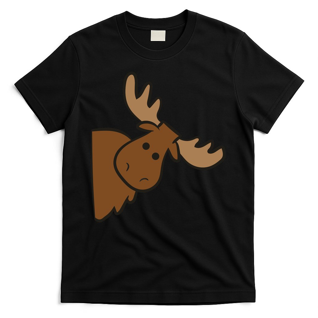 Cute Moose Elk Deer Funny Alaska Moose T-Shirt
