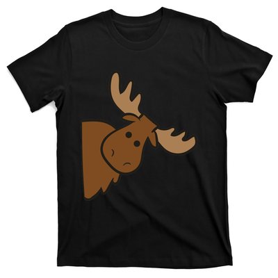 Cute Moose Elk Deer Funny Alaska Moose T-Shirt