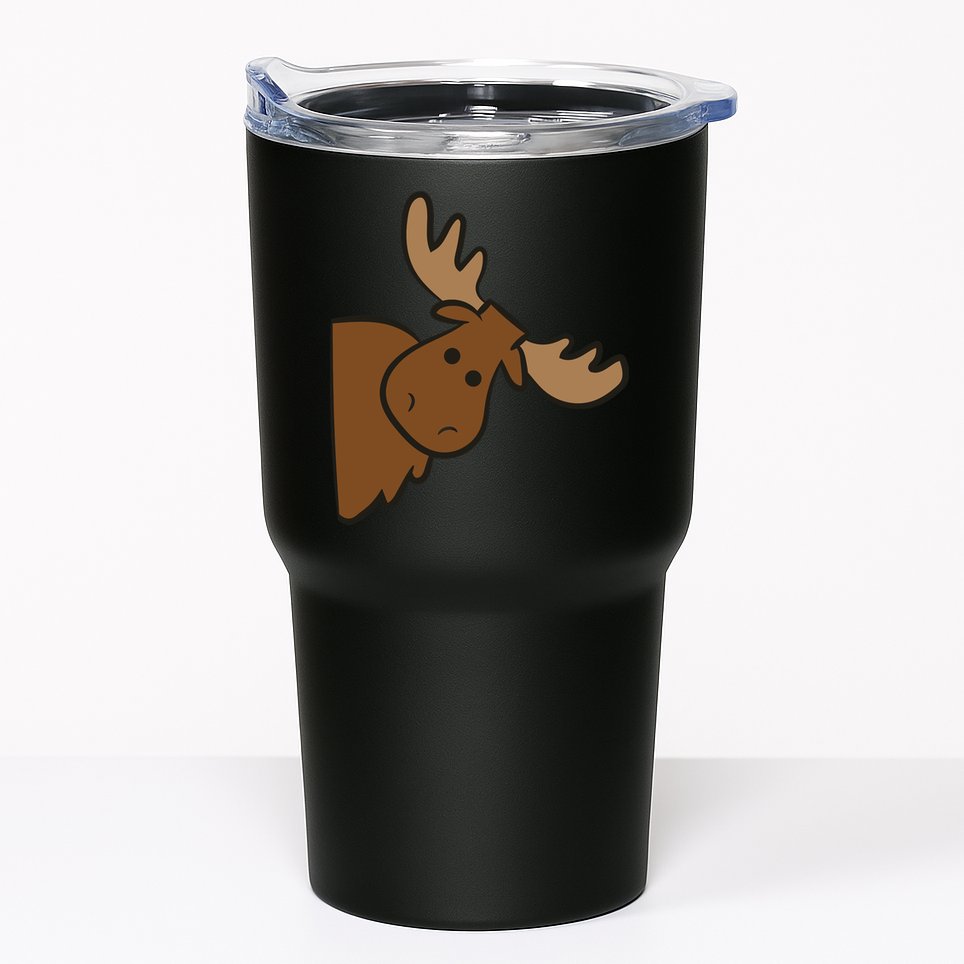 Cute Moose Elk Deer Funny Alaska Moose Tumbler