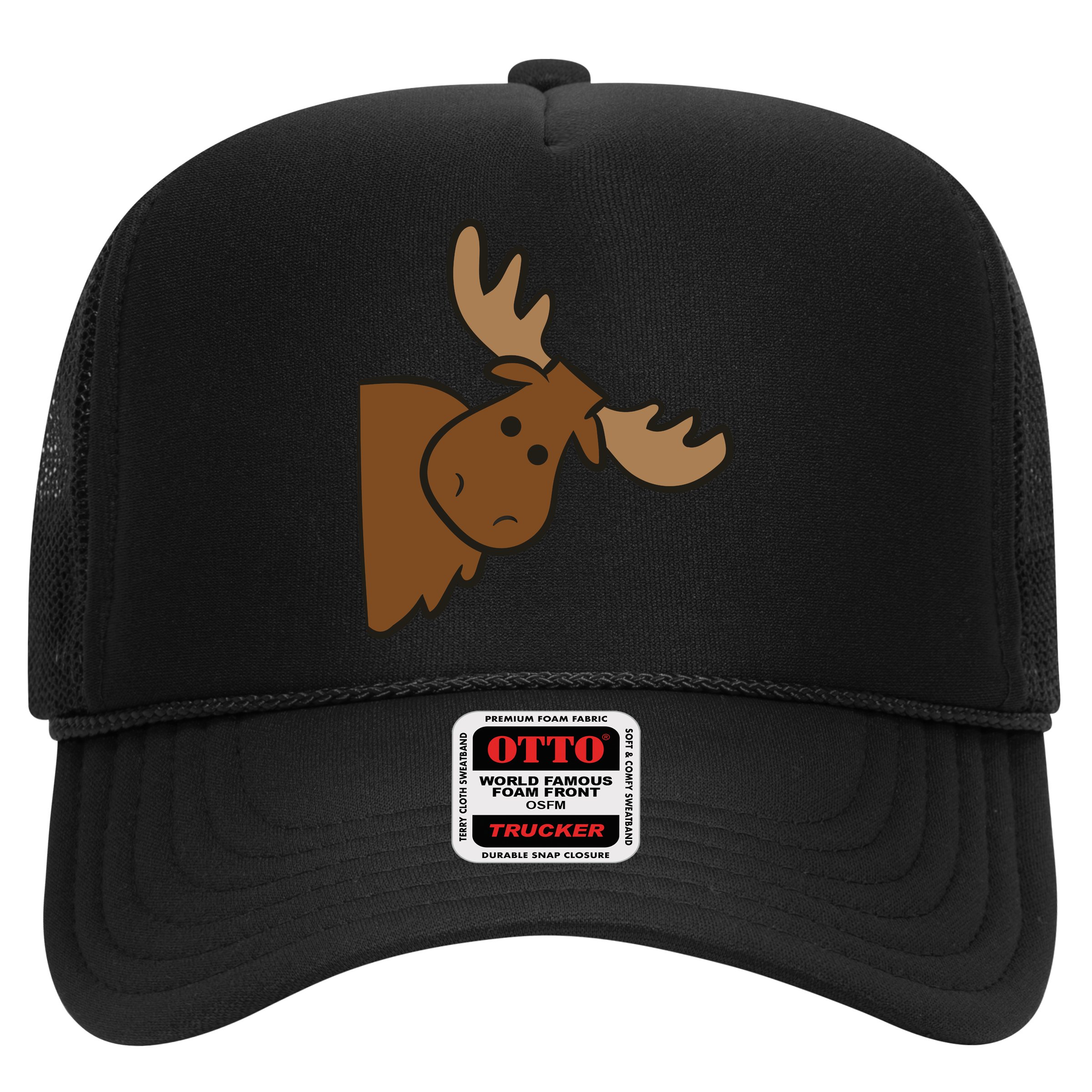 Cute Moose Elk Deer Funny Alaska Moose Hat