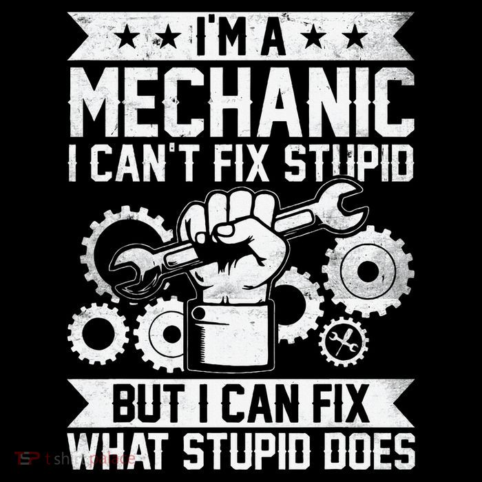 Car Mechanic Engineer Auto Mechanic Button